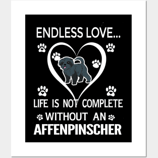 Affenpinscher Lovers Posters and Art